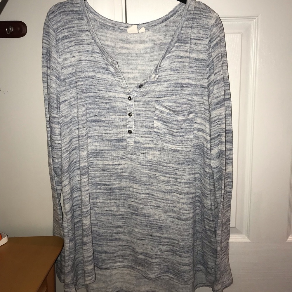 Gap Long Sleeve Knit Top